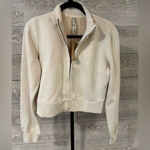 NWT 🎉 Skims Boyfriend Fleece Track Jacket Full Zip